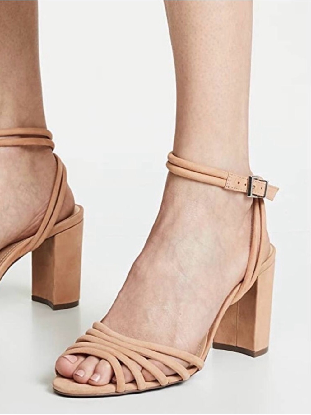 SCHUTZ Tan Strappy Women's Heels